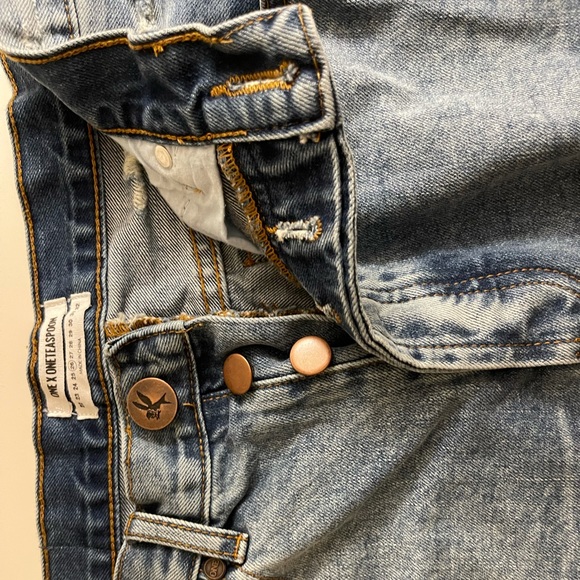 One Teaspoon Mini Jean Skirt - Picture 5 of 5